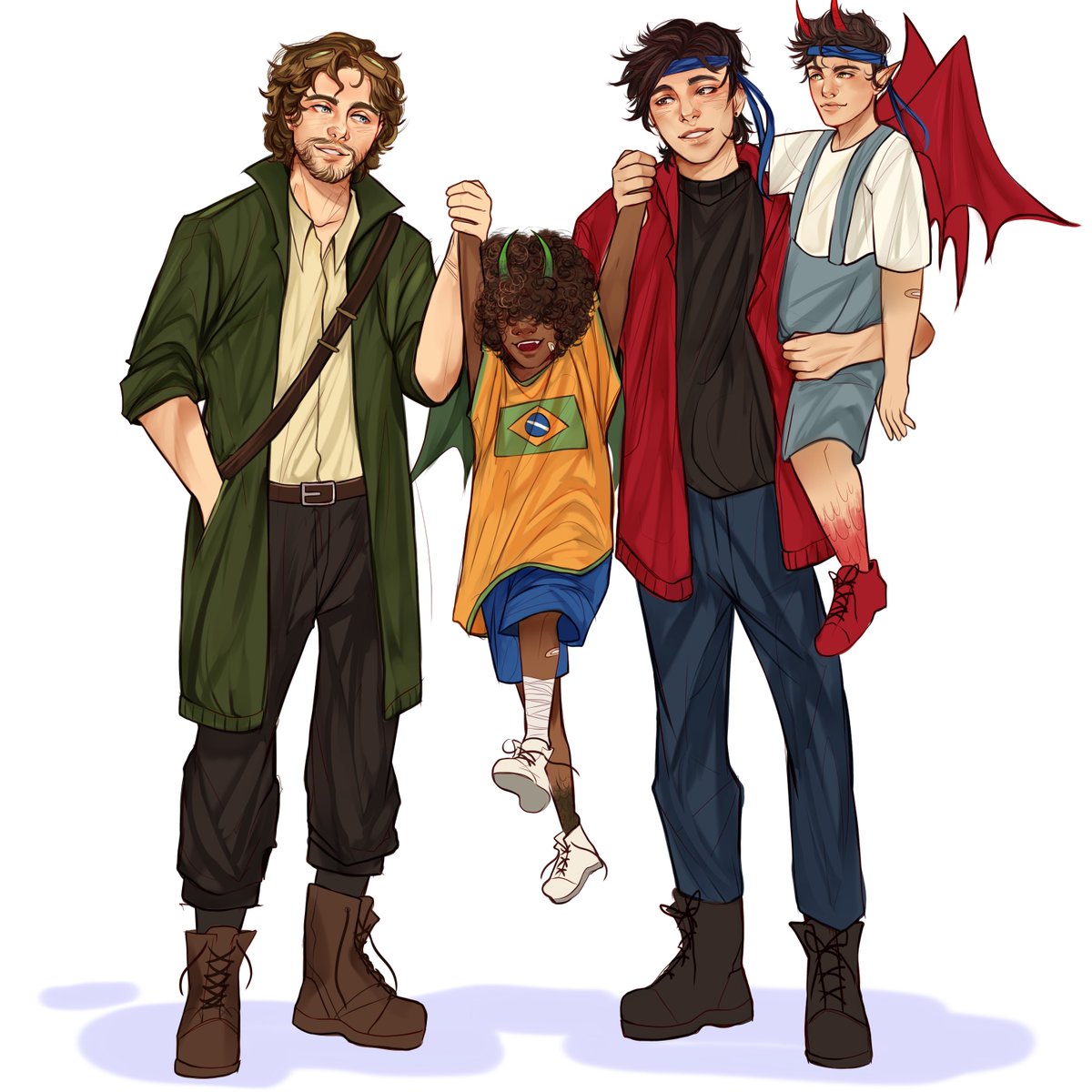 guapoduo e suas crianças 👨‍👨‍👦‍👦✨

#qsmp