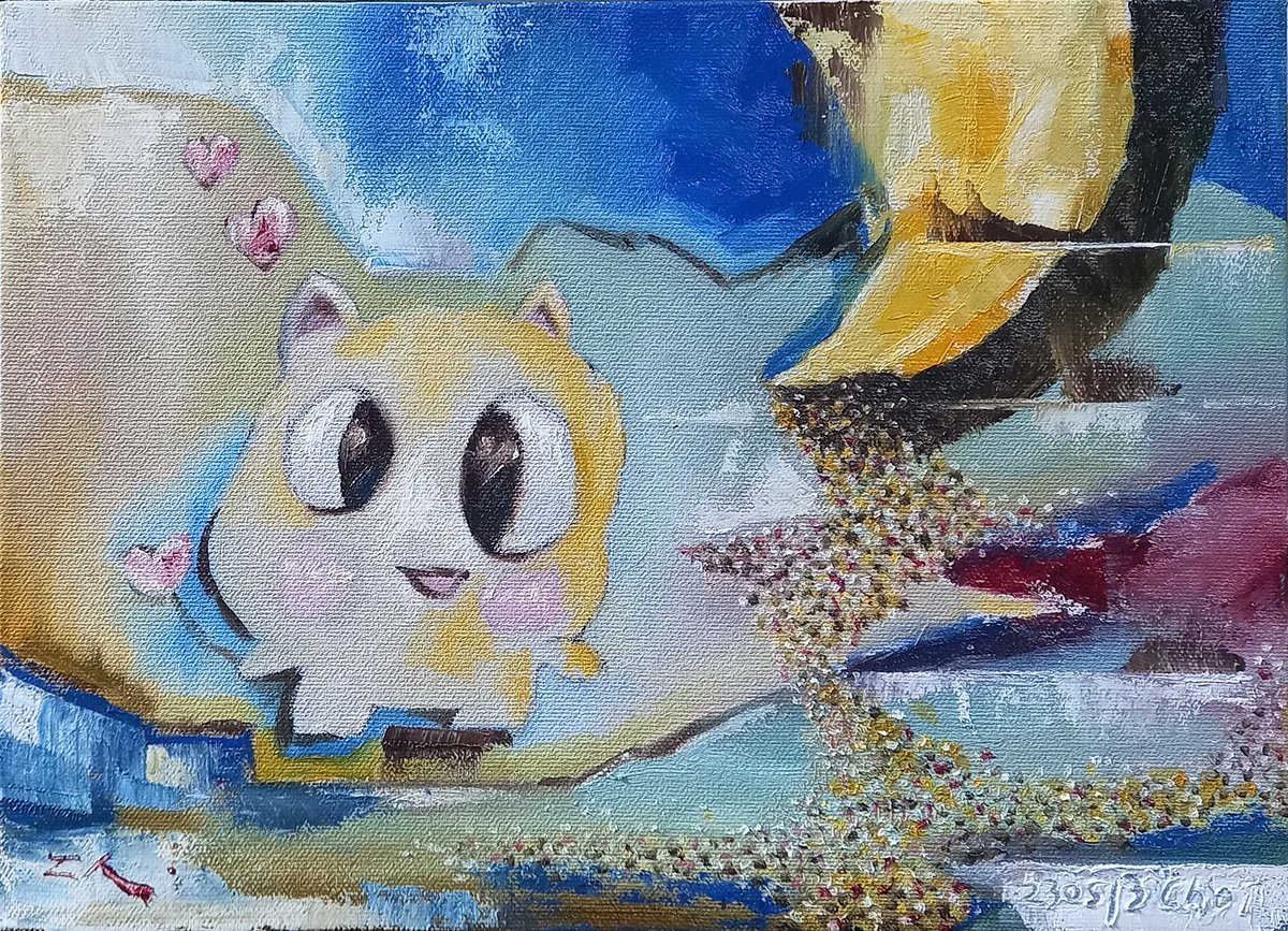 painting from a kid's sketch
oil on canvas
2023.05.13
youtu.be/vw0o4_oO0iQ
This is what I copied from some kid's sketch. The child is 5 years old. I don't know how it was painted afterwards.
Have a good time!
blog : choipainting.blogspot.com
#painting #sketch