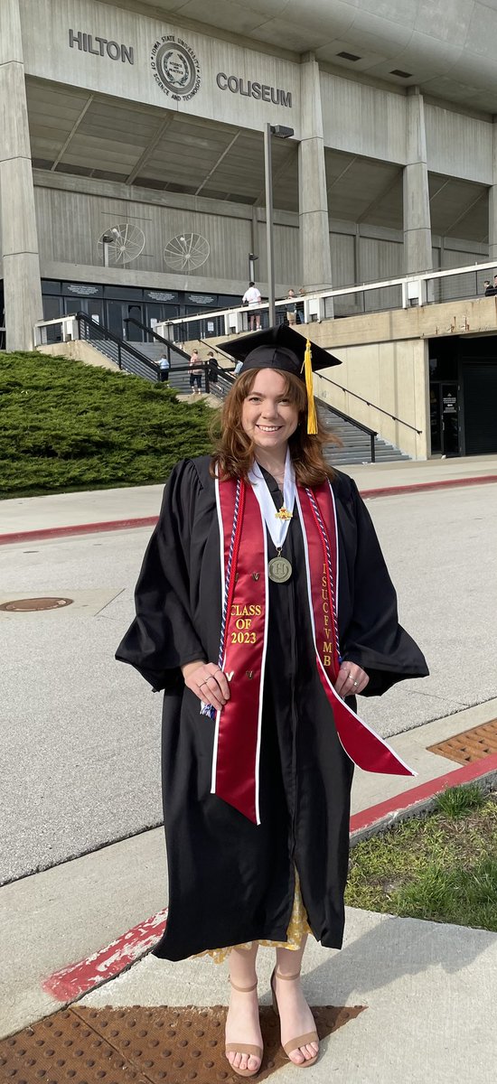 deanbrady's tweet photo. Congratulations Emma Brady!   #cyclONEnation #may2023grads #iowastate https://t.co/PKjLDPuqKC