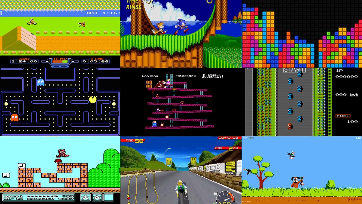 What old video games were your favorite growing up?