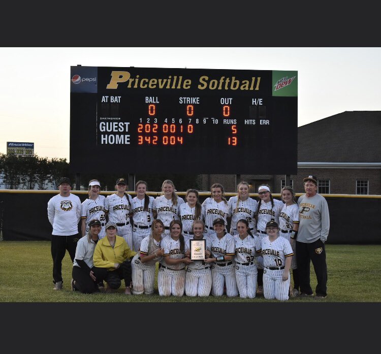 Priceville Softball tweet media