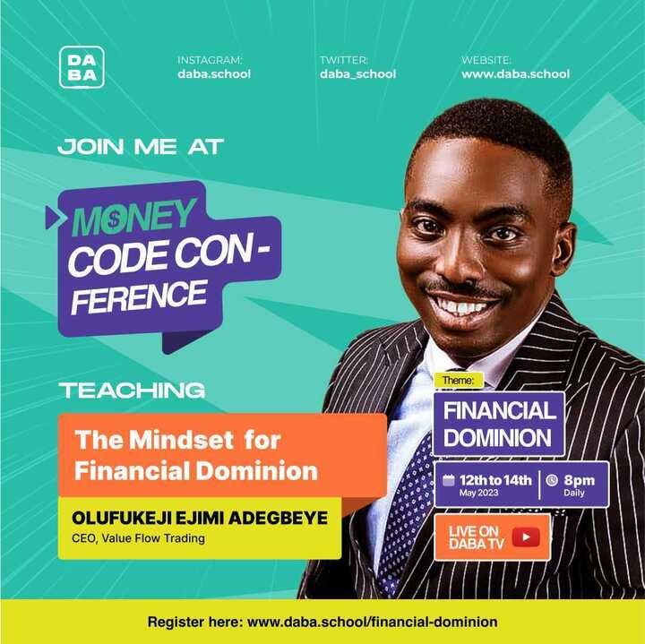 DABAstudios's tweet photo. Day 2 : Money Code Conference
We are live: https://t.co/hdtPNE1630
#DABAis4 https://t.co/j0rypWwsxp