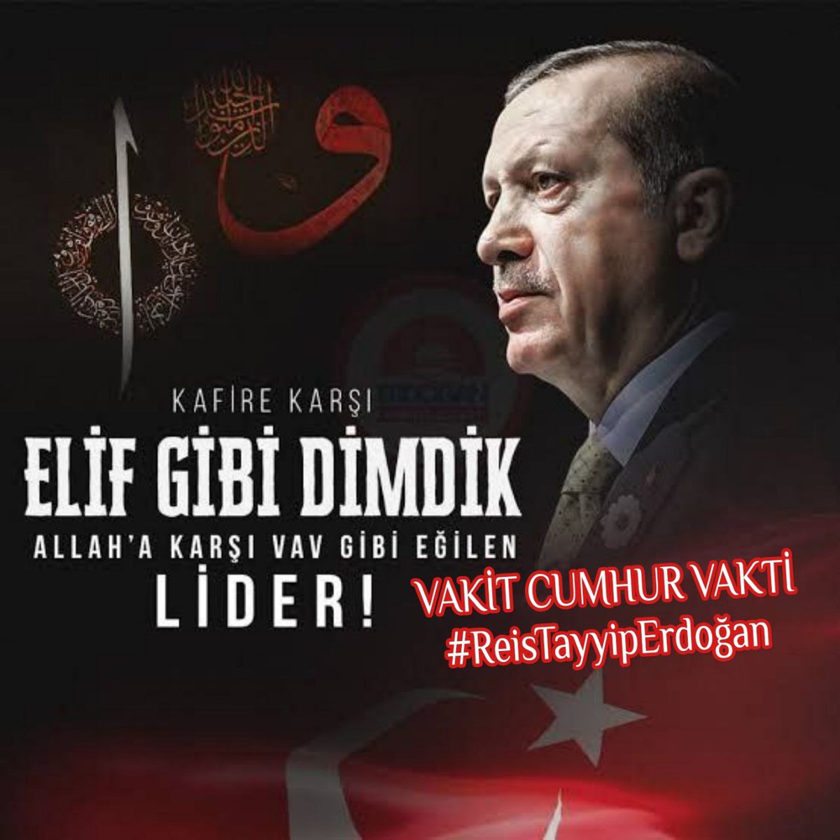 Hakkın yolunda, Haklının yanındayız 
@The_ASIL_HATUN_ 
@KelleAv64992339
@_AkKadinMERKEZ
@ESN_ELF_64
@rte_tim_
@0arev
@reisci_yigido
@oglupaluli_nrcn
@Yusuf_Abi58
@_Osmanlyz
@__LiVianNa 
VAKİT CUMHUR VAKTİ
#ReisTayyipErdoğan