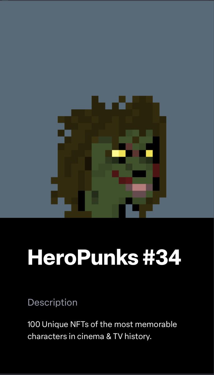 CryptoBaboos's tweet image. Just minted a few Heropunks🍻🏅 cheers everyone!