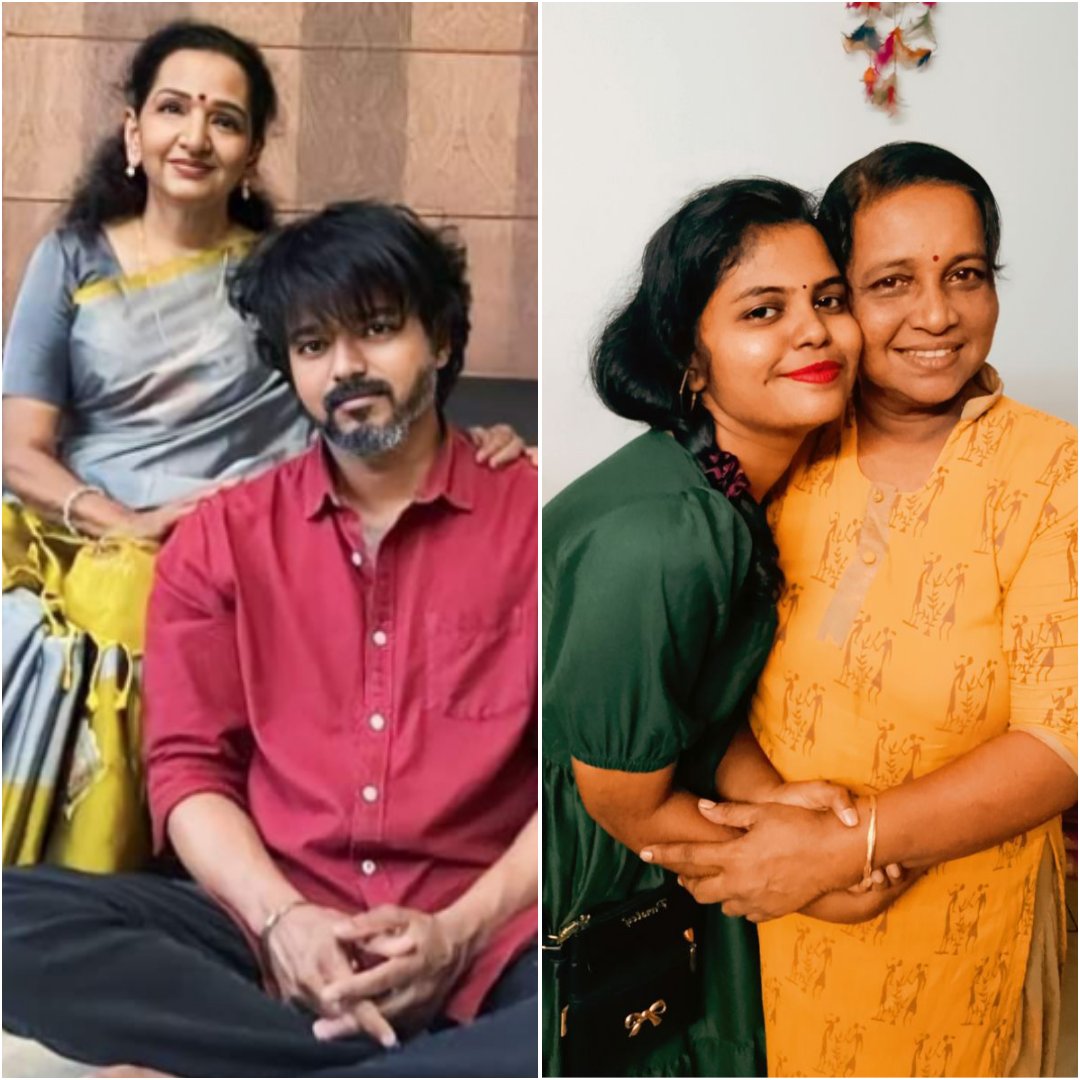 Nilavj2's tweet photo. Wishing our two lovely Mothers #AMMAA and #Shobamma a very Happy Mother's day ❤️❤️
Always stay blessed dears
@actorvijay �� https://t.co/7hzk4ZWf5J