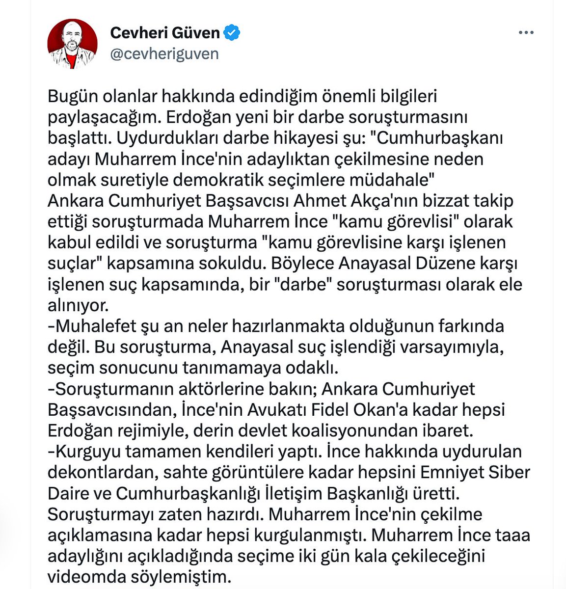 Böyle bir sey var.
#cevheriguven #aliyesildag #Korkmuyoruz #ilkturdabirelim #ilkturdabitiriyoruz #ilkTurdaTAMAM #GeliyorKILICDAROĞLU