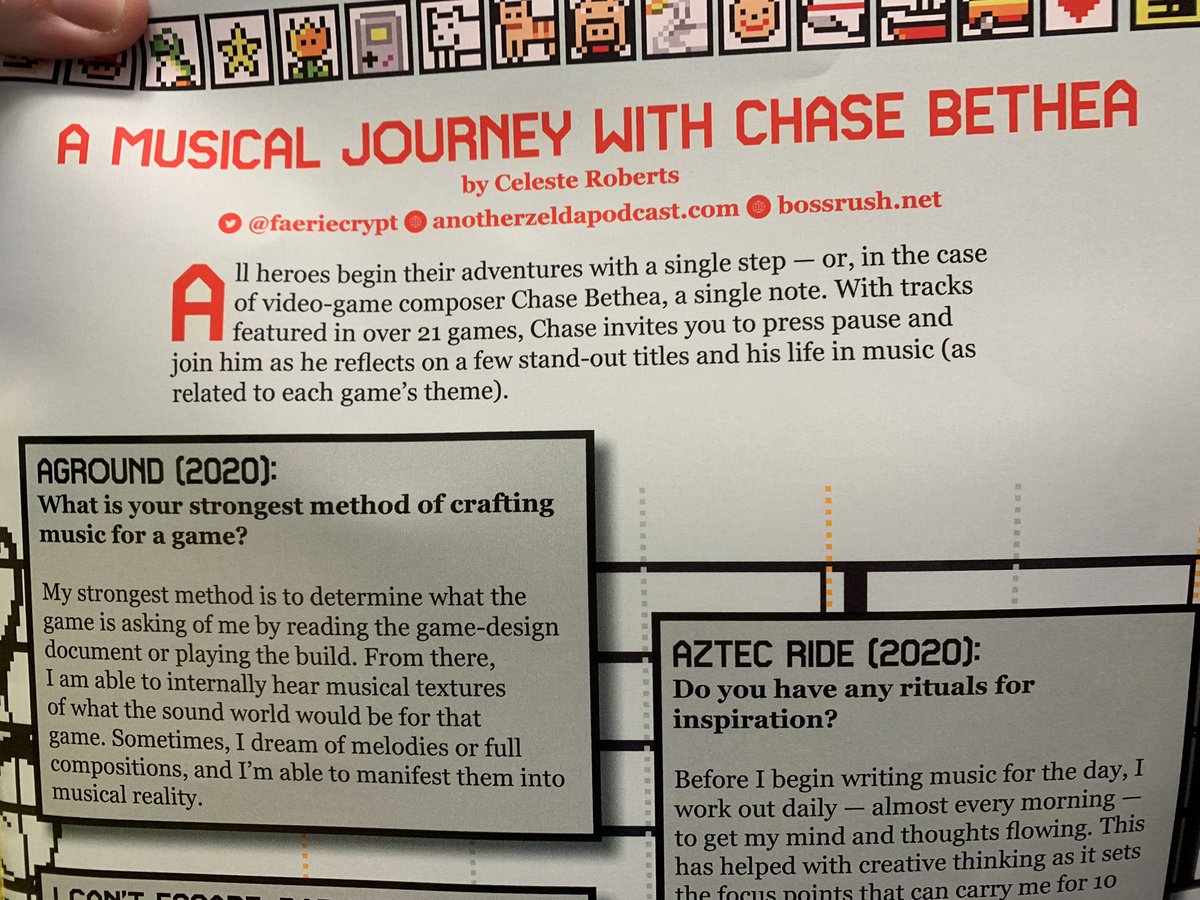 Tune in to READ ONLY MAGAZINE’s “MUSIC” issue to read my interview with @chasebethea and people’s recommendations for game music! My adorable #Garfichu pin is ready to jam!  #readonlymagazine
