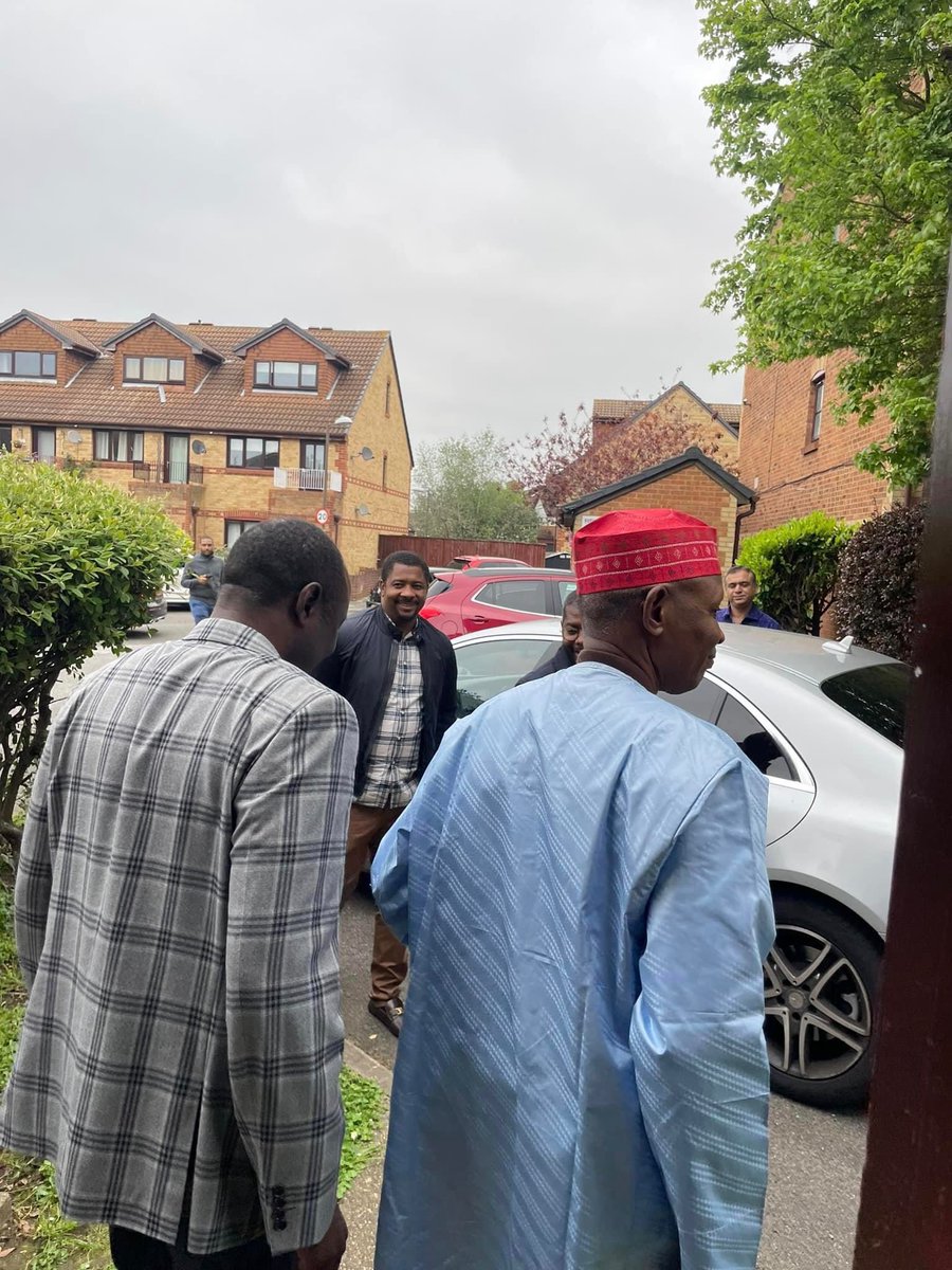It was delightful to visit the ace journalist and Editor of <a href="/daily_nigerian/">Daily Nigerian</a>, <a href="/JaafarSJaafar/">Jaafar Jaafar</a>, today, at his London residence. - AKY