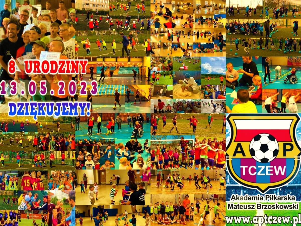 MateuszAPTczew's tweet photo. Dokładnie dzisiaj – 13.05.23, mija 8 lat od założenia w #Tczew #AkademiaPiłkarskaMateuszBrzoskowski projekty: #APTczew #PierwszaSzkółka #APSprawni #ProgramAPTechnika #APFun
Dziękujemy!💙⚽️❤️
Więcej⬇️
https://t.co/TAFMuoTLin
-
#AkademiaPiłkarskaTczew #PiłkaNożnaDlaDzieciWTczewie https://t.co/bcno60BSRf