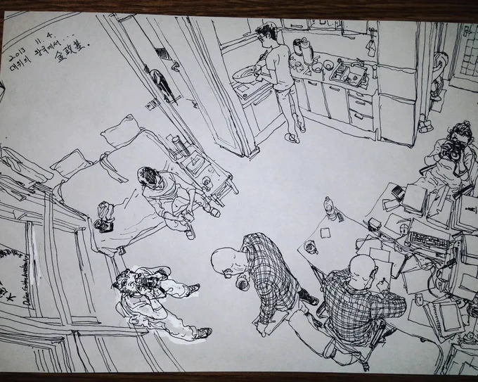 A sketch from 10 years ago #sketch