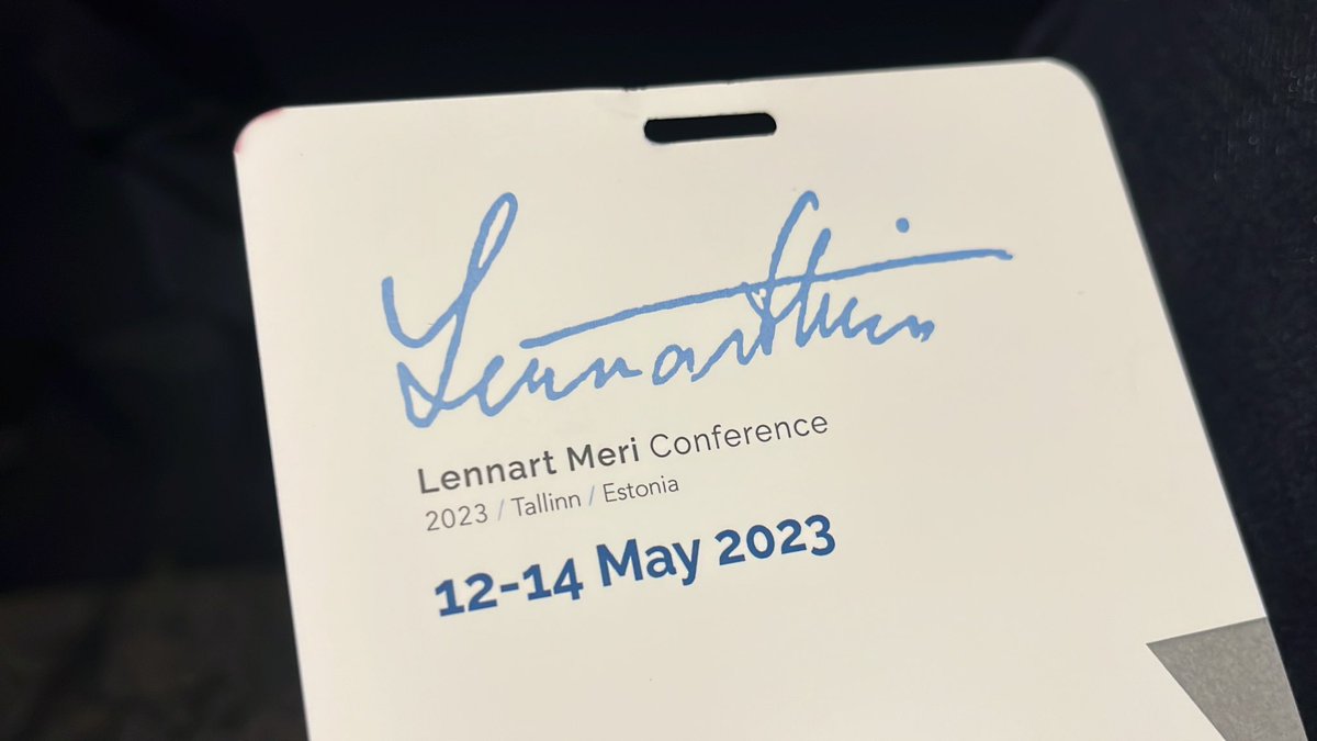 ‘If we call #Russia a regional problem then #China will be happy. And #Europe will be the region!’ I won’t attribute it but like the rest, the ‘All quiet on the Western Front?’ session going 🎯&amp;💪 on key security issues at #LennartMeriConference by the one &amp; only <a href="/ICDS_Tallinn/">ICDS Tallinn</a> 👏