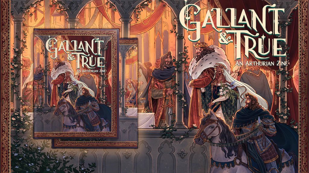 Gallant and True: An Arthurian Zine LEFTOVERS! tweet media