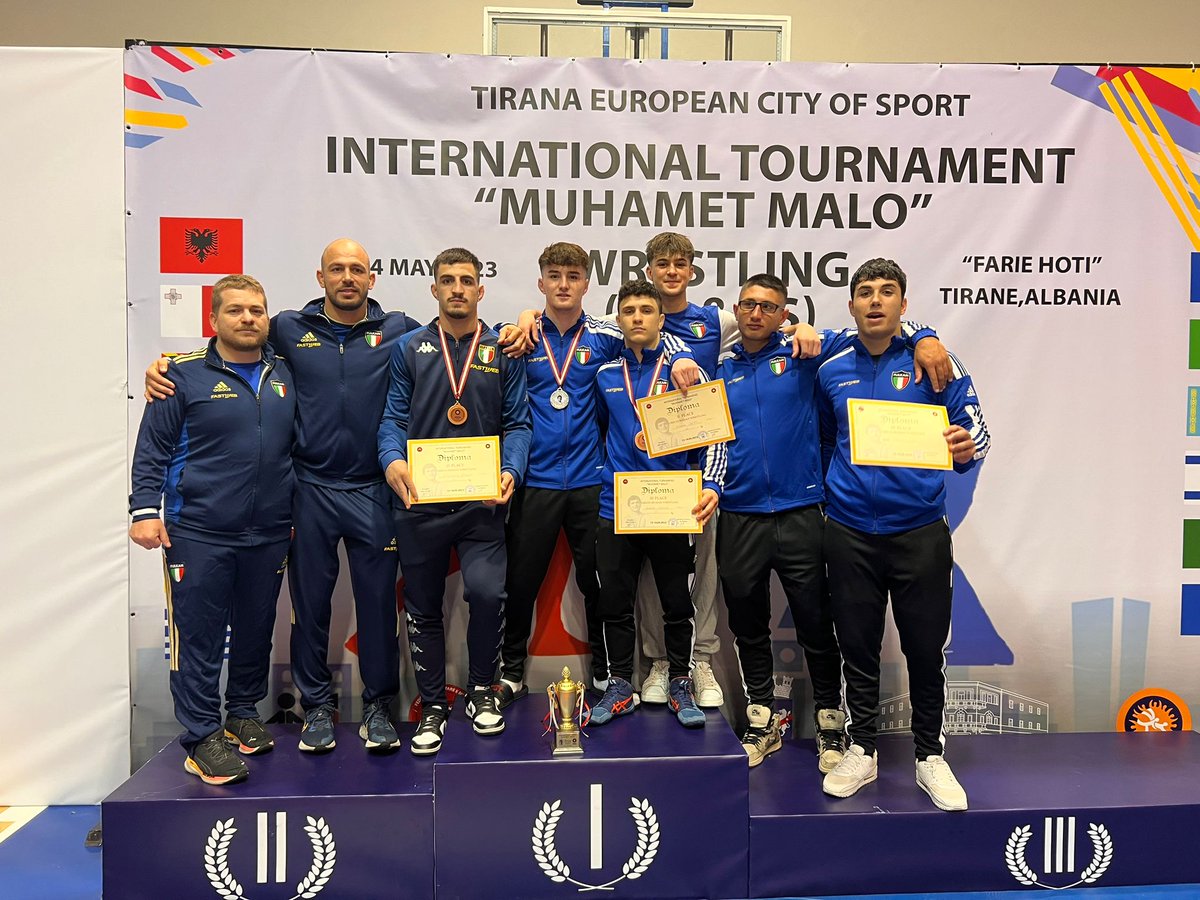 Giro di boa al Muhamet Malo: 4 podi per i greco romanisti azzurri tinyurl.com/2l282jl9