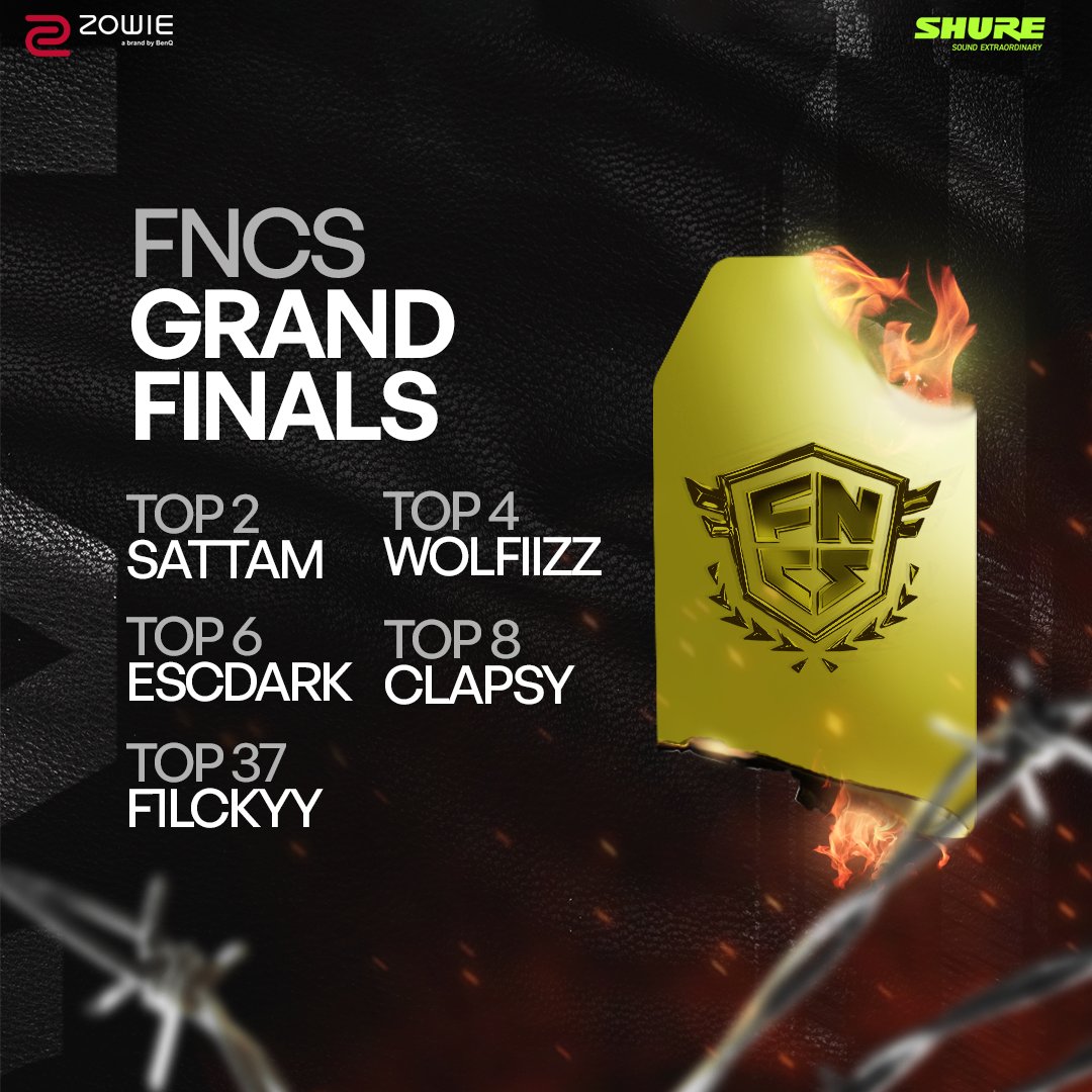 Ending another FNCS on a tremendous high!

Congratulations to our Champions! 👑

#SCYTESSECURING