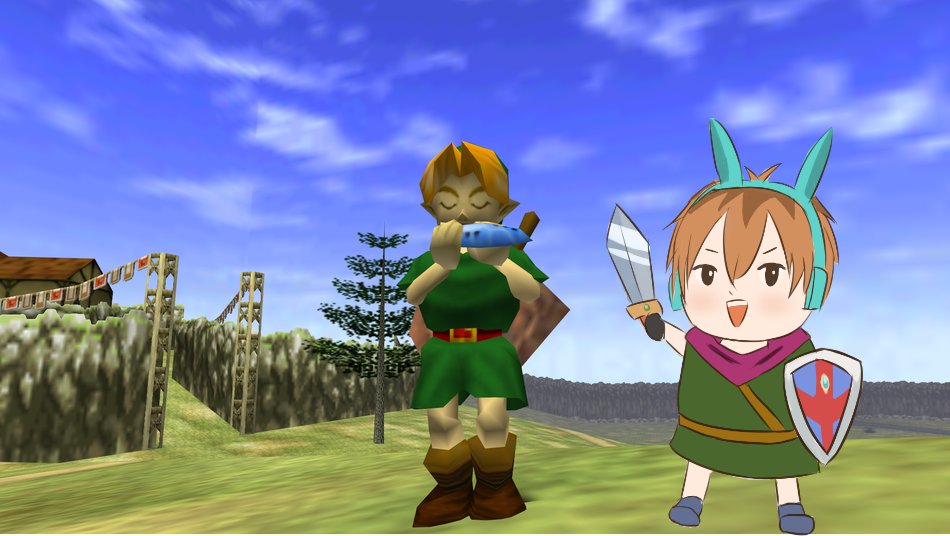 CocobunVT's tweet photo. Zelda but not TOK
We are playing OOT instead!
#CocoisLive https://t.co/P390GlYdiO
