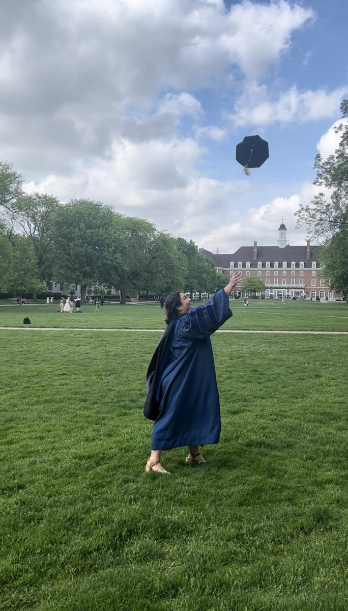 Beaming with pride this weekend as I had the opportunity to walk in my doctoral hooding ceremony surrounded by friends &amp; family 🧡💙#graduationweekend #illini #phdone
