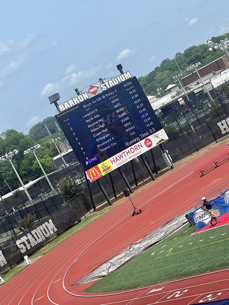 ECHSxctf's tweet photo. Boys 4x100 Placed 6th overall in GHSA Class 6A with a NEW PR &amp; SCHOOL RECORD with a 42.4‼️🏁💨🦾

Great Job This Season Fellas‼️🦾🔥
@EffinghamAD 
@OfficialGHSA https://t.co/HapeY9fsZR