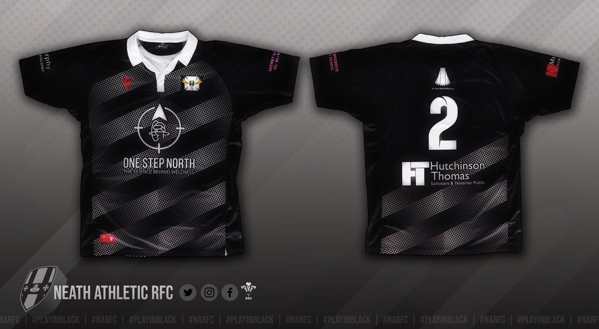 NeathAthletic's tweet photo. New kit for 2023/24 season #NARFC #playinblack https://t.co/MWJoa4k6Ce