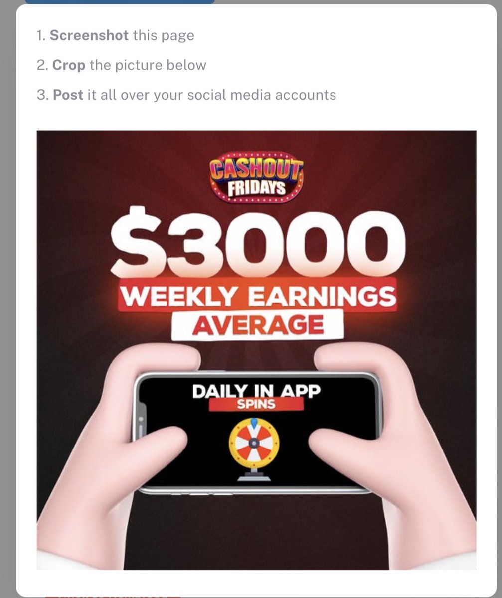 HayleyYvette97's tweet photo. Cashout Fridays is going viral! Earn $25 if you join with my code: HAYL7336 or you can click this link 

https://t.co/fHrSlA9ton 

Lets work together 🤑🤝 

#CashoutFridays #COF #COFEarnTrain #COFCOF https://t.co/ySXXwTj561