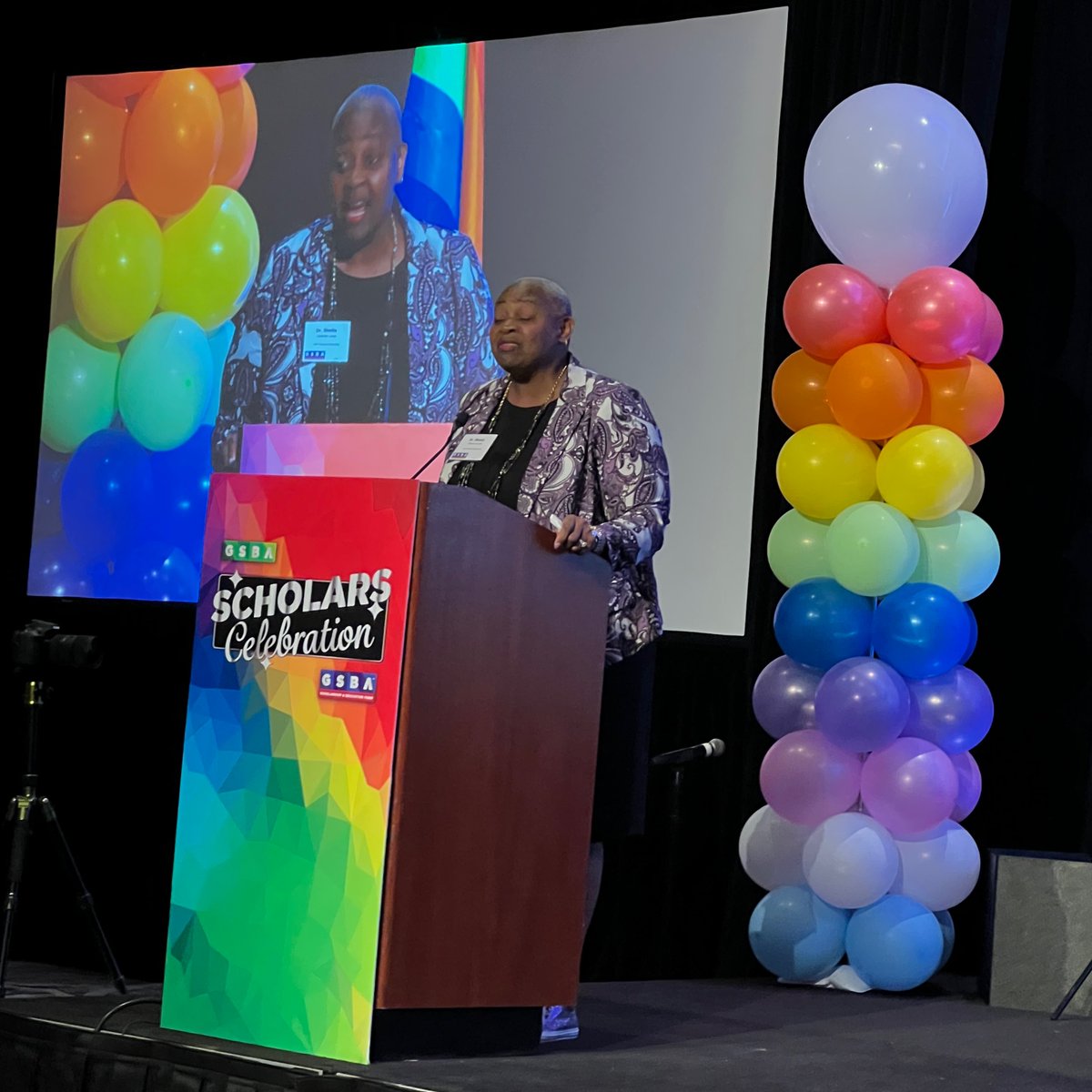 Great celebration of #gsba scholars &amp; amazing keynote by #uwt Chancellor Dr. Sheila Edwards Lange.