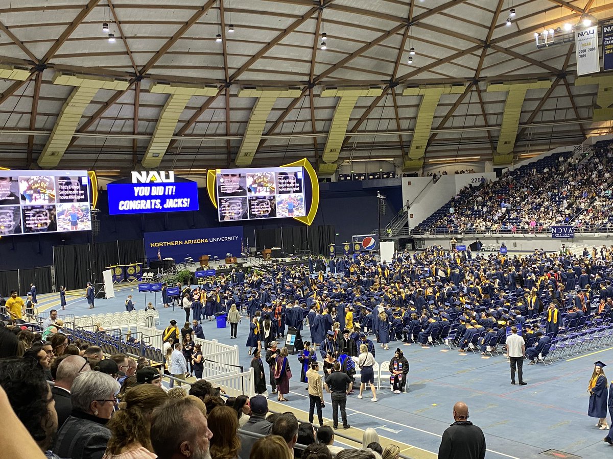 Congrats to my big guy <a href="/jakechan40/">Jake Chan</a> #NAUgrad who did it in four years- Proud of you-