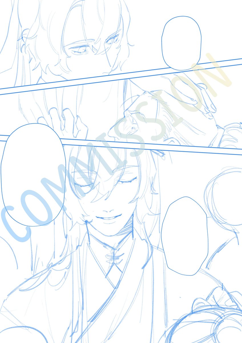 Comic commission wip. #commissionsopen #commissionart
