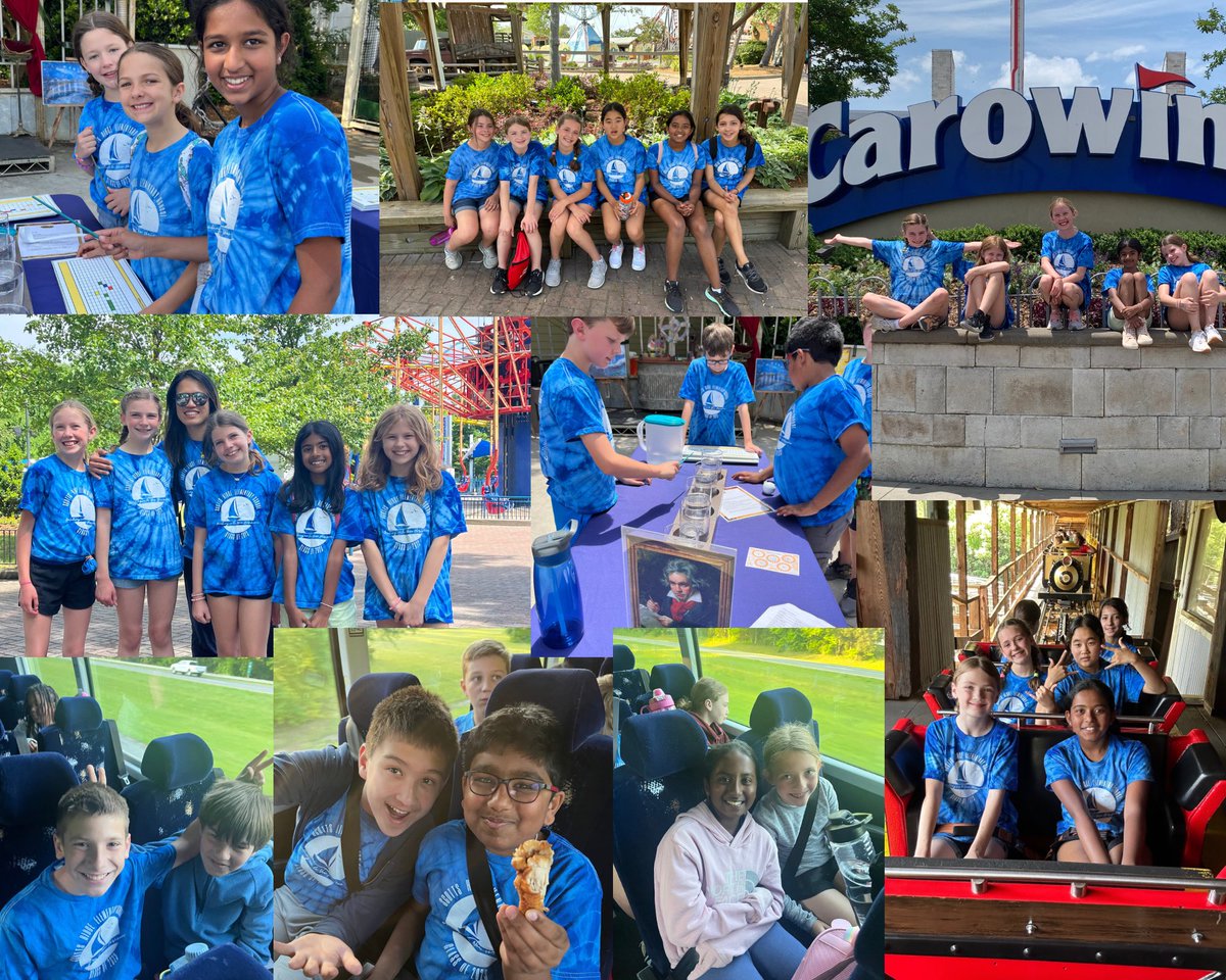amcmanus612's tweet photo. Our fifth grade field trip to Carowinds was a success! Thanks to all the chaperones who made it possible ❤️ We appreciate your hard work and patience. Our sailors had the best time! @ScottsRidgeES https://t.co/1hnNIT9a3x