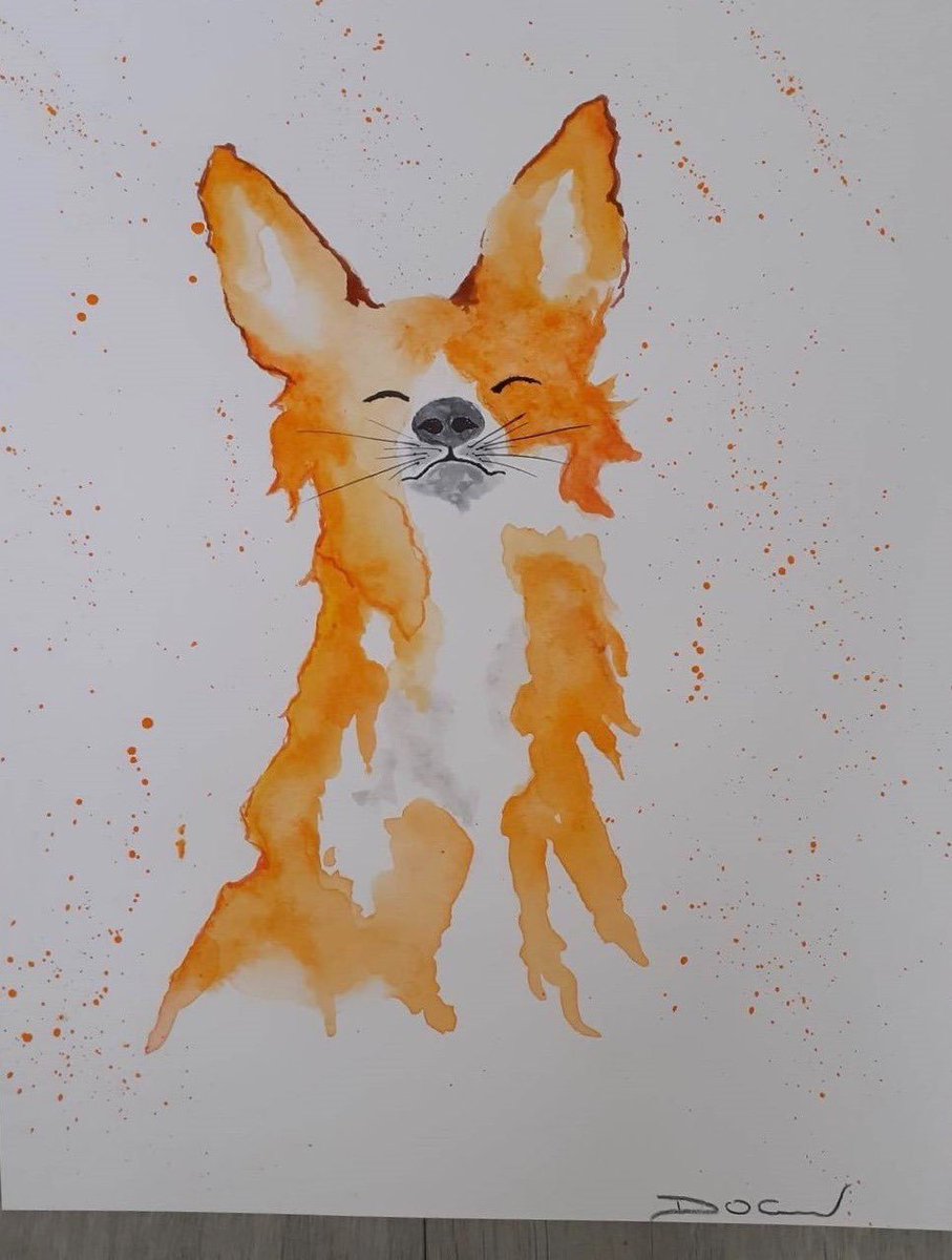 sos_arms's tweet photo. This fabulous Fox is one of the prizes to be won in the WYAIN 'RAFFALL'...WOWSERS! Dani O'Connor is the talented artist who kindly donated this 'FOXY FACE' to WYAIN.
I know you won't be able to resist trying to win this peeps...
Link to the ‘RAFFALL' https://t.co/uvs2yADK97 https://t.co/w0ANVCDBZ4