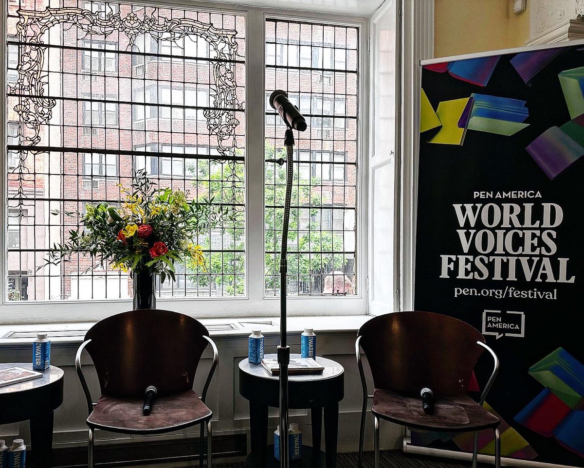 Devanshi Khetarpal (@paperbackdevil) on Twitter photo Douglas Kearney, <a href="/thecourtcase/">Courtney Faye Taylor</a>, and <a href="/MonicaYoun/">monsteryoun 윤영나</a> in conversation about ‘Poetic Forms and Collective Histories’ at <a href="/PENamerica/">PEN America</a>’s #WorldVoicesFestival at <a href="/NYUCWP/">NYU Creative Writing</a> this afternoon. Douglas Kearney, <a href="/thecourtcase/">Courtney Faye Taylor</a>, and <a href="/MonicaYoun/">monsteryoun 윤영나</a> in conversation about ‘Poetic Forms and Collective Histories’ at <a href="/PENamerica/">PEN America</a>’s #WorldVoicesFestival at <a href="/NYUCWP/">NYU Creative Writing</a> this afternoon.