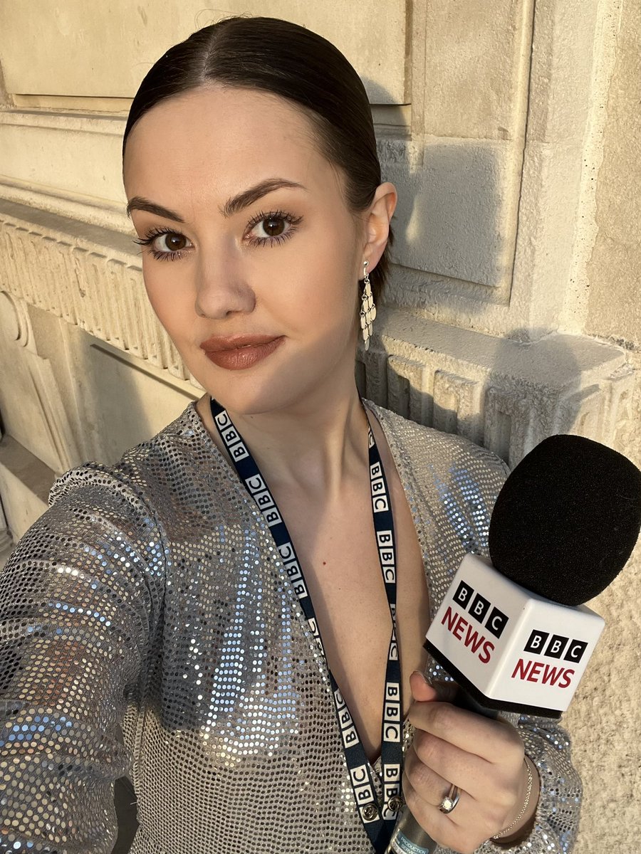 Reporting from Liverpool on the most magical night of the year!! ✨#Eurovision