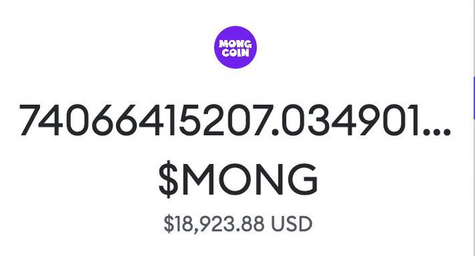 Crypto_Pump_21's tweet photo. $100 $MONG Giveaway to 10 lucky followers
 🎁 Drop your $ETH address, follow &amp; RT 📷 https://t.co/SyOrZfiwd9