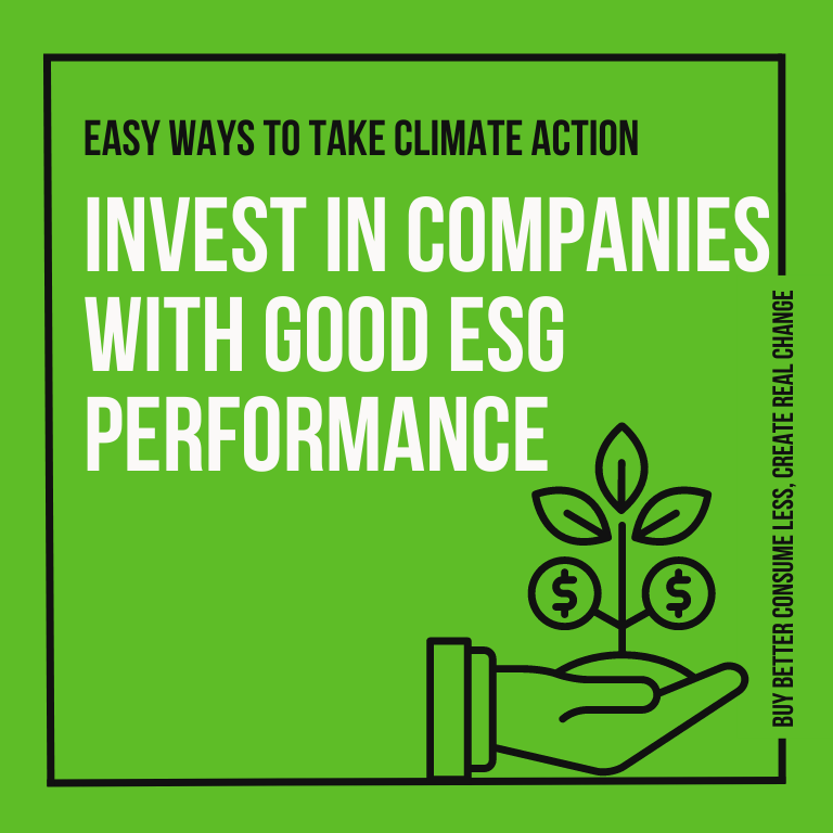 SianEConway's tweet photo. Money talks.
By investing in companies with good #ESG performance, you're sending a message that sustainability matters.
Let's use our financial power to create a better world!
#InvestInSustainability #ESGPerformance #GreenMoney #BuyBetterConsumeLess #EthicalHour https://t.co/iD0bzhd7yb