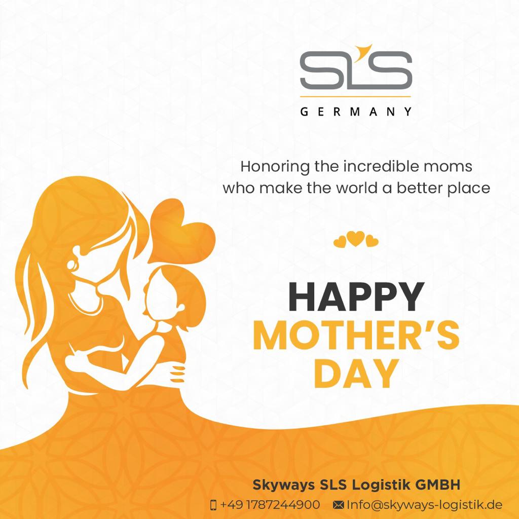 Skyways_Germany's tweet photo. Honoring the incredible moms who make the world a better place.

Wishing a Happy Mothers Day to all the incredible mothers!

#movingWithYou #skywaysgermany #slsgermany #mothersday #mothersday2023 #motherslove #mother #mothers #internationalmothersday #happymothersday #motherhood https://t.co/2eQPKm4oPd