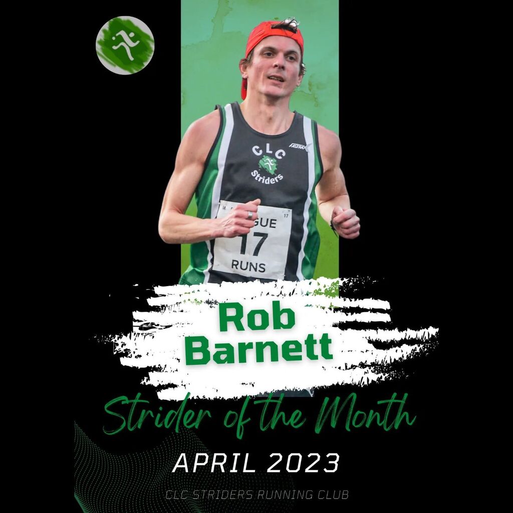 Congratulations to Rob Barnett who is our Strider of the Month for April 2023.

Rob had a goal this year of running a sub 3 hour debut marathon.

With focused and dedicated training over the past few months, including some big sessions on the famous Bodd… instagr.am/p/CsMeO1or8a4/