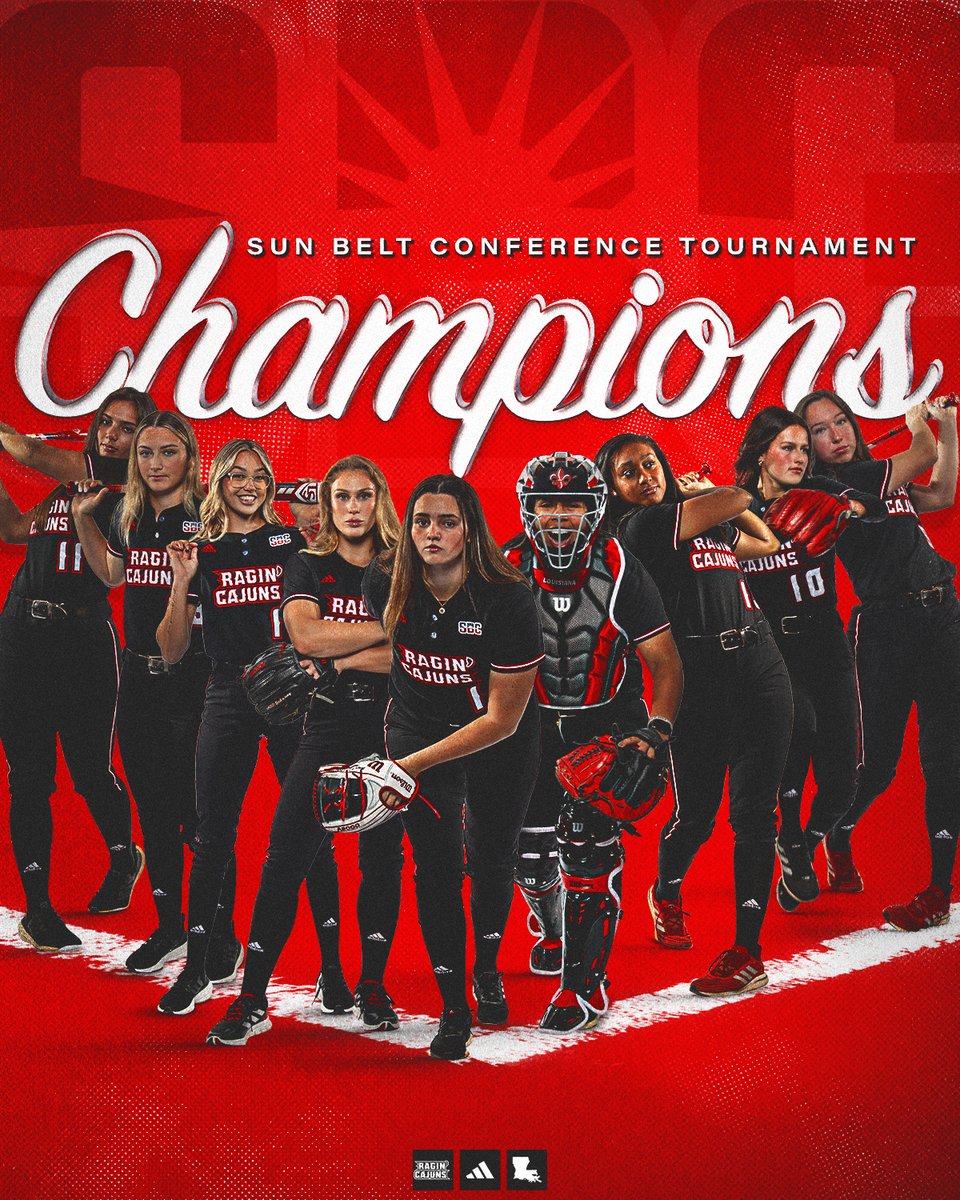 RaginCajunsSB's tweet photo. 2023 @SunBelt season 𝗧𝗜𝗧𝗟𝗘 𝗦𝗪𝗘𝗘𝗣! 🤟

#GeauxCajuns ⚜️ https://t.co/9CPlwEKcxn