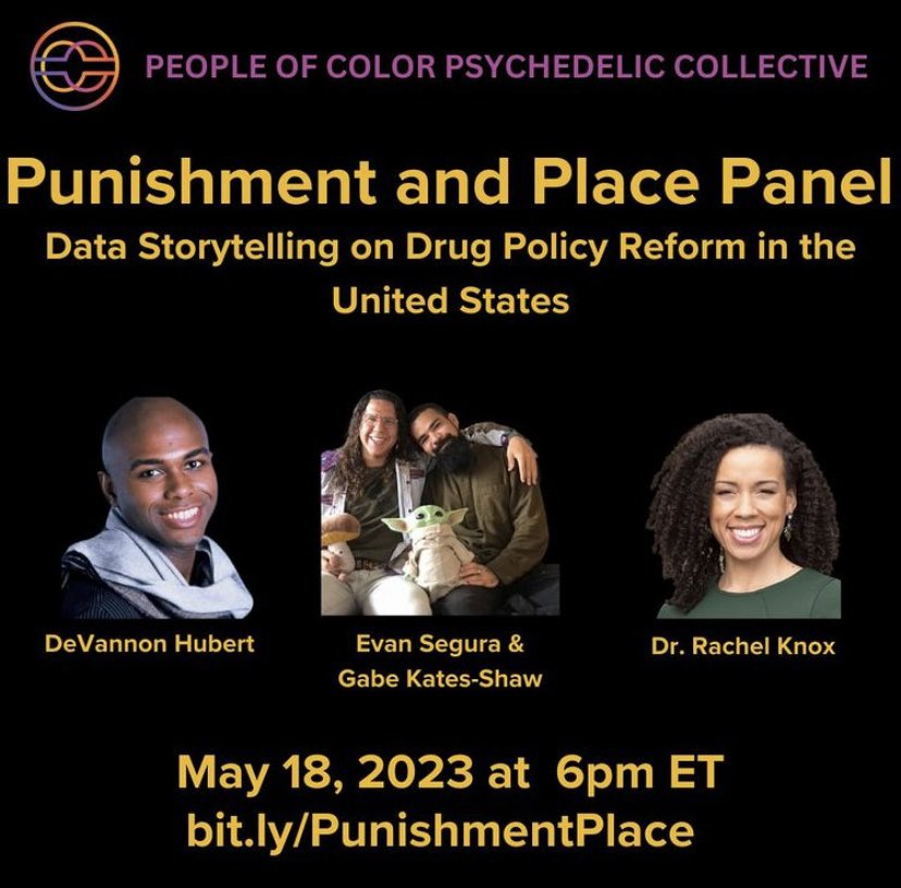 Please join us and let’s learn something we can use to enhance our united experience. 😌🙂🙃

#DrugReform #Reform #Drug #DrugPolicy #POCPC #Psychedelic #Panel