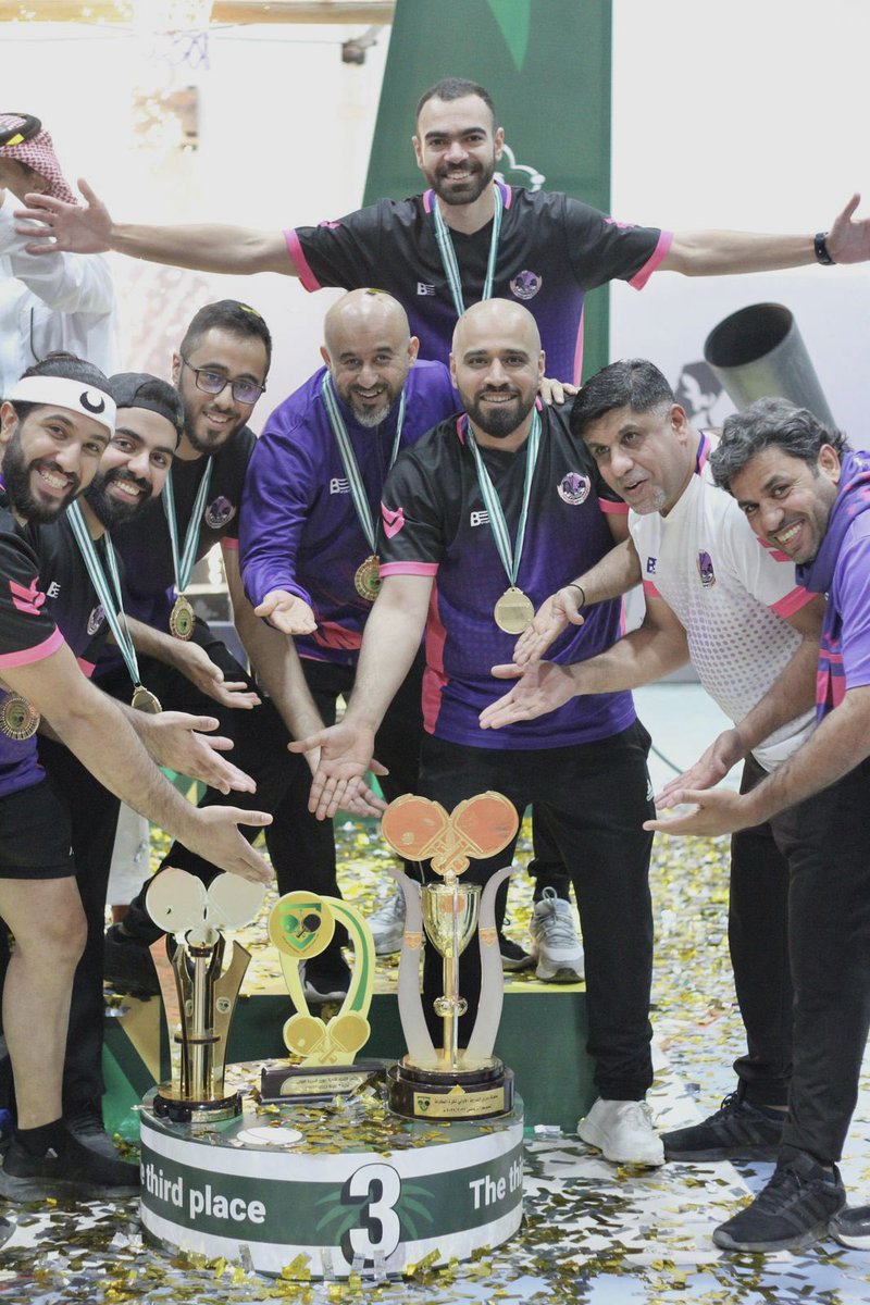 ALHADA_CLUB's tweet photo. 🏓| طاولة الوردي صنعت الفرح في أماكن مختلفة ونالت التتويج.. 

🏆- كأس الاتحاد "مكة المكرمة" 
🏆- بطولة الدوري "جزيرة تاروت" 
🏆-بطولة النخبة "الرياض"

💖🤍💜

#ثلاثية_تاريخية_لطاولة_الوردي
#نادي_الهدى | #جزيرة_تاروت https://t.co/TloAS49uc6