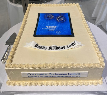 Glorious celebration for Tom Maniatis at the Forum yesterday- before open access and data sharing was even a concept, Maniatis, Fritsch, and Sambrook democratized molecular biology by giving access to cutting edge technologies to everyone in the world! Thank you !
