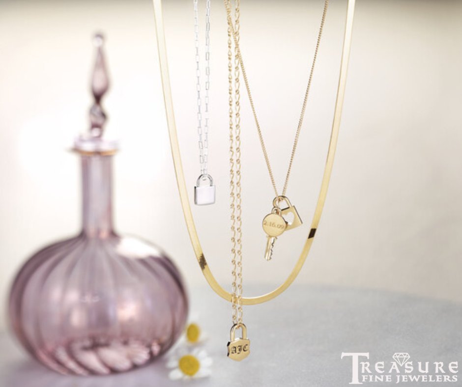 Show Mom some love this Mother's Day with a stunning and affordable locket from Treasures! Our quality jewelry is perfect for any occasion and sure to make Mom feel truly special. #Momjewelry
