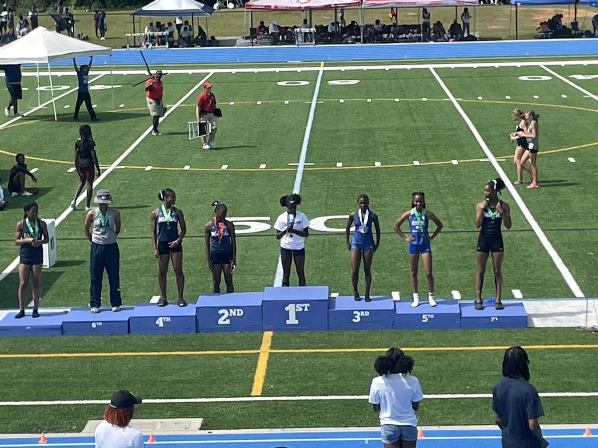 CONGRATS TO RON-NIAH WRIGHT FOR FINISHING 3RD IN THE 300 HURDLES!