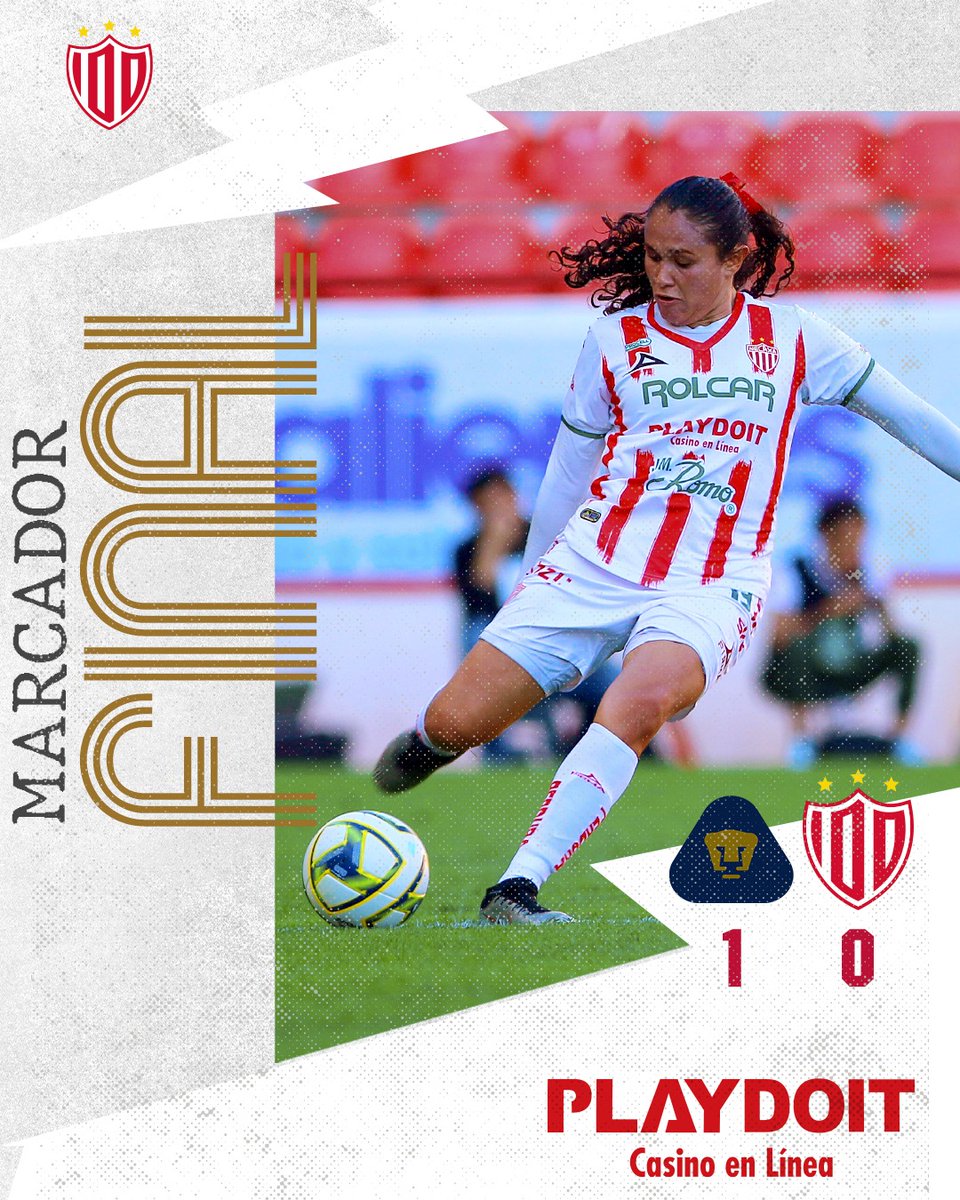 NecaxaFemenil's tweet photo. #PUMvsNEC | #LIGAMXFemenil | 1-0 | Derrota por la mínima en Ciudad Universitaria...

#ContiGoNecaxa ⚡
@playdoitmexico https://t.co/fLgHTA6zaj
