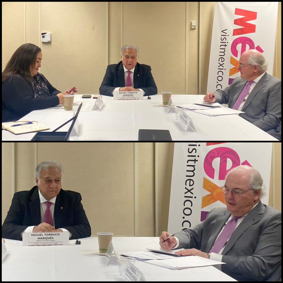 TorrucoTurismo's tweet photo. En #Chicago conversé con mi amigo @ppincus, director comercial de @CCRA_Travel, gran aliado en la promoción de #México en #EU. A través de estas iniciativas conjuntas, mostramos nuestra oferta turística a más de 300 tour operadores estadounidenses, principal mercado emisor. 🇲🇽🇺🇸 https://t.co/eZOLpj1TPA