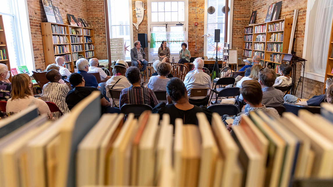 The annual @GreensboroBound Literary Festival kicks off May 18 – bringing award-winning writers, poets and more to Greensboro. From writing video games to discussions with National Book Award authors, this year’s festival has it all. More information: uncg.edu/news/authors-p…