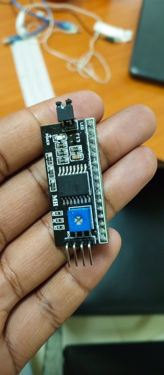 marymbaire8's tweet image. Trying to get my #lcd to work so that I can display #sensor data. Working with #stm32. Couldn't get the #lcd to work using #i2c. On testing in both #i2c and #pararell mode using #Arduino, I could see that the #i2clcddriver is problematic, I need another one 😂