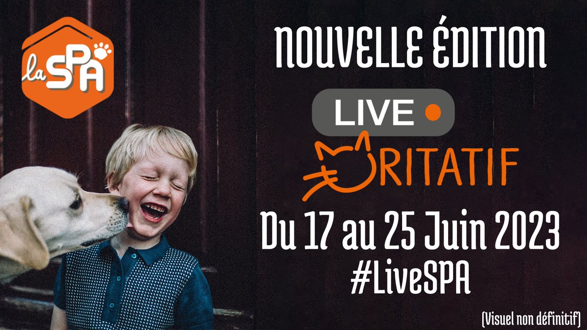 THREAD - RT apprécié ‼️
Streameurs, Streameuses ?
Je vous annonce que la nouvelle édition du #LiveSPA se tiendra du Samedi 17 au Dimanche 25 Juin 2023, pour l'association <a href="/SPA_Officiel/">La SPA France</a> !
⬇️⬇️⬇️
1/