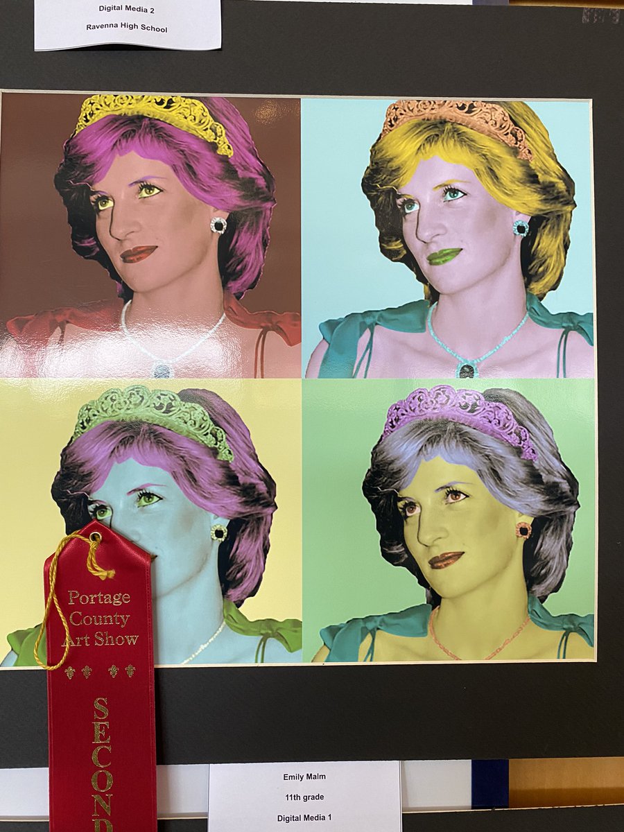 RavennaSupt's tweet photo. Ravenna has some excellent artists! The Art Show was a huge success! #RiseUpRavenna #OnlyInRavenna https://t.co/S2DqllWGY4