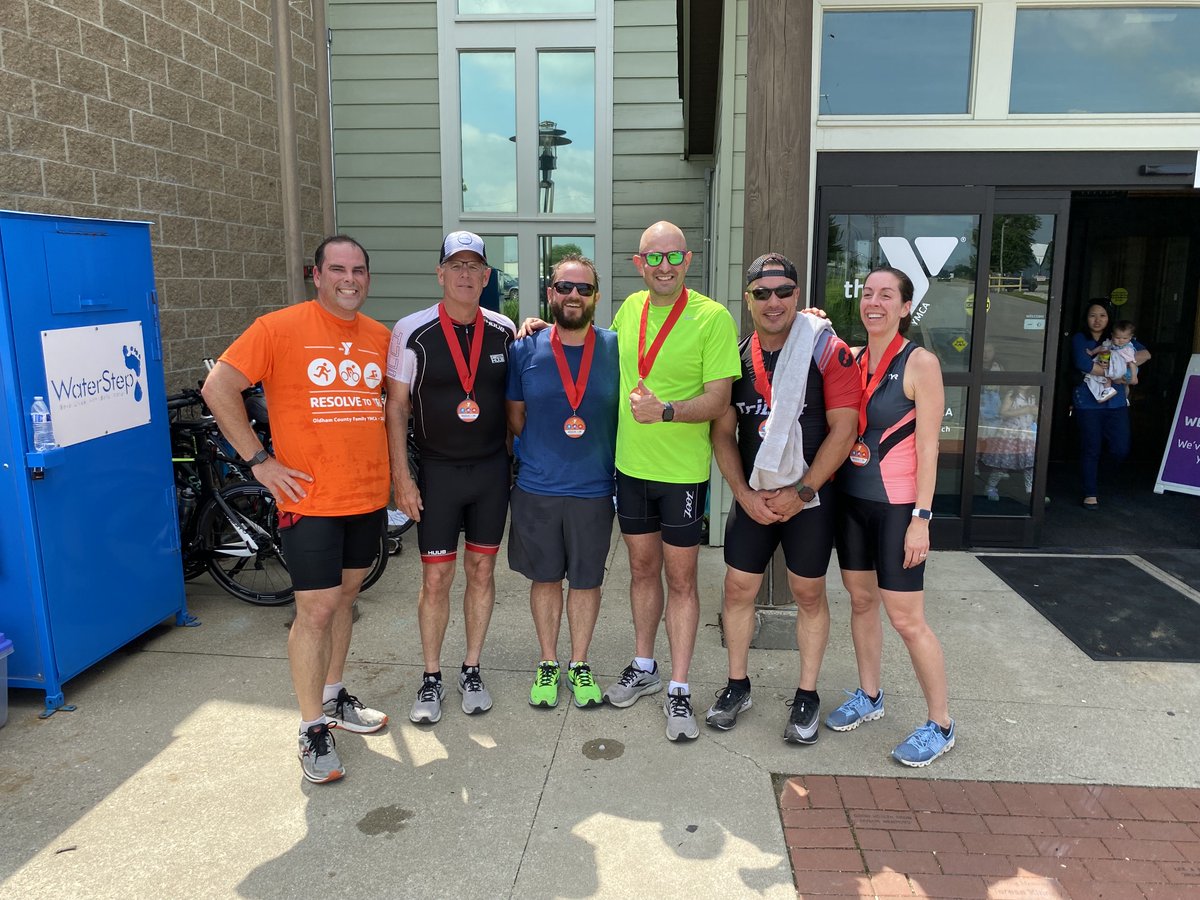 Count it. 400 yard swim, 10 mile bike, 3.1 mile run. #ResolveToTri
