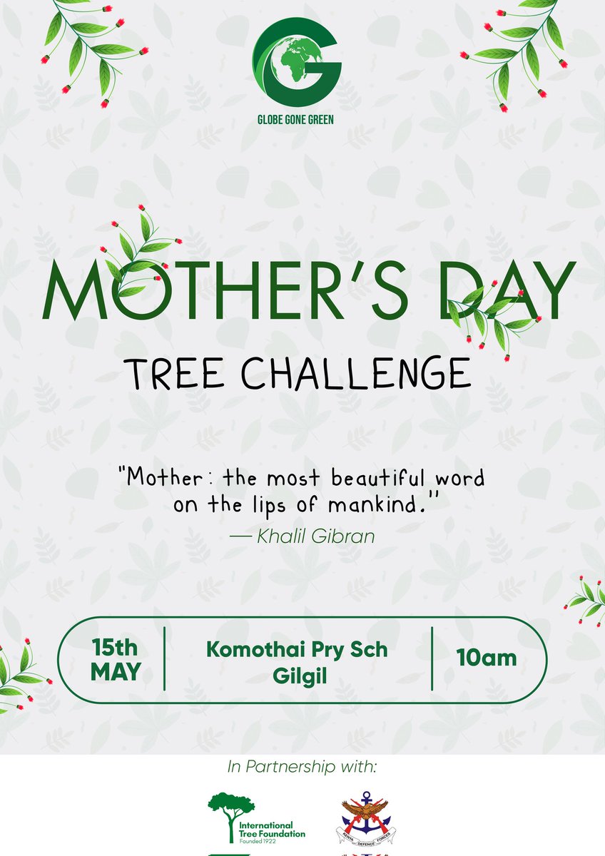 GlobeGoneGreen's tweet photo. What better way to celebrate #MothersDay than to plant trees to celebrate them. A #happymothersday2023 to all the mothers https://t.co/7fzhRhD973