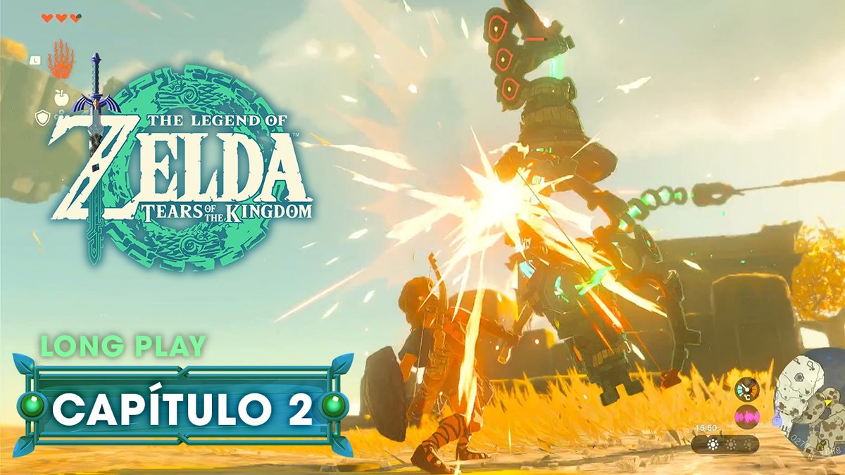 Tips_Kingdom's tweet photo. En este segundo capítulo del longplay, Link se enfrentará su primera batalla. Acompáñanos en esta emocionante aventura en la que descubriremos nuevas habilidades y derrotaremos a enemigos formidables.   

¡No te lo pierdas! #TearsOfTheKingdom 

https://t.co/HzNyt5bNoV https://t.co/f84S5dJIMo