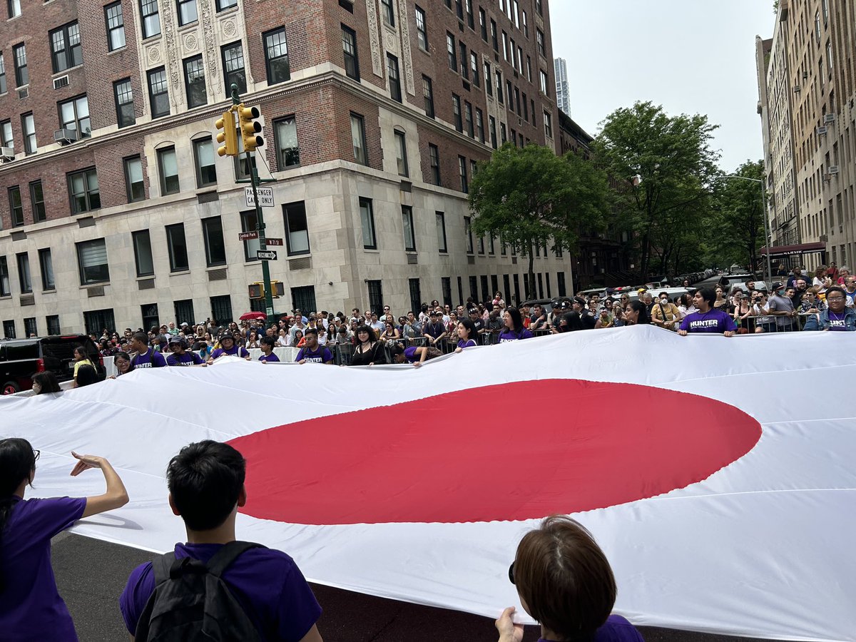 MarkLevineNYC's tweet photo. Wonderful celebration of Japanese culture today on Central Park West, in the 2023 Japan Day Parade…featuring  Olympic legend @kristiyamaguchi as grand marshal! https://t.co/saGK9M86Xk